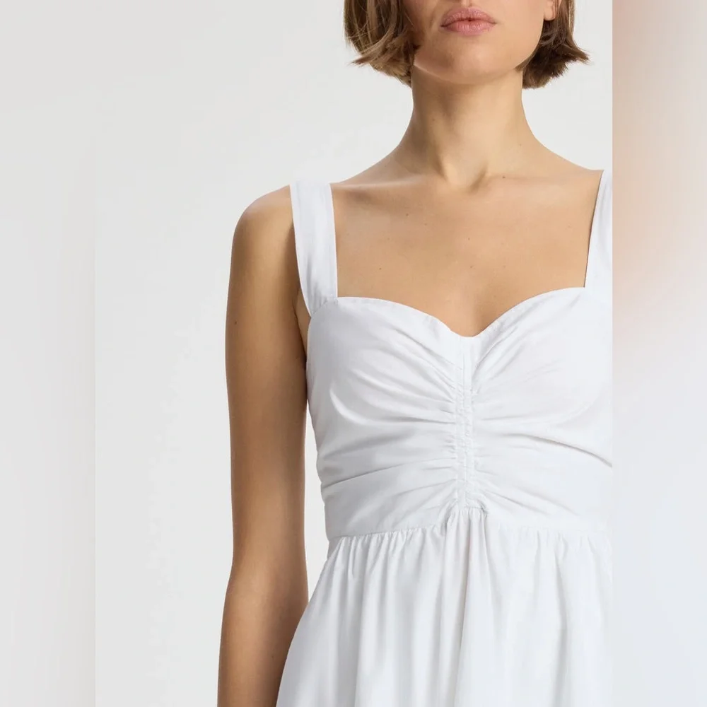 A.L.C Lilah II Cotton Midi Dress, Size 0, BRAND NEW, $495